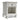 Robbinsdale 22" 1 Drawer Nightstand — B742-91 — view 3