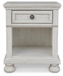 Ashley Robbinsdale One Dawer Night Stand-Washburn's Home Furnishings