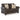 Ashley Roxmere Loveseat in Umber-Washburn's Home Furnishings
