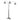 Ashley Sheriel Metal Arc Lamp in Black 92.25"W x 58.25"D x 87.25"H-Washburn's Home Furnishings