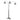 Sheriel - Black - Metal Arc Lamp (1/CN)-Washburn's Home Furnishings
