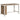 Ashley Skempton Rectangle Counter Table w/Storage in White/Light Brown-Washburn's Home Furnishings