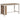 Ashley Skempton Rectangle Counter Table w/Storage in White/Light Brown-Washburn's Home Furnishings