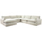Sophie - Ivory - Left Arm Facing Chaise 5 Pc Sectional-Washburn's Home Furnishings
