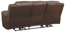 Ashley Stoneland Reclining Sofa in Chocolate-Washburn's Home Furnishings