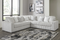 Ashley Stupendous 3 Piece Sectional in Alloy Bundle-Washburn's Home Furnishings