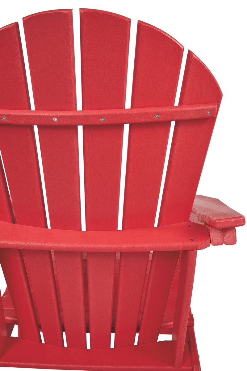 Sundown Treasure - Red - Adirondack Chair-Washburn's Home Furnishings