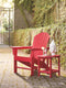 Sundown Treasure - Red - Adirondack Chair-Washburn's Home Furnishings