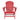 Ashley Sundown Treasure Adirondack Chair in Red-Washburn's Home Furnishings