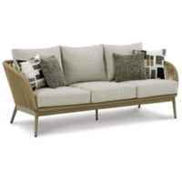 Ashley Swiss Valley Outdoor Sofa-Washburn's Home Furnishings