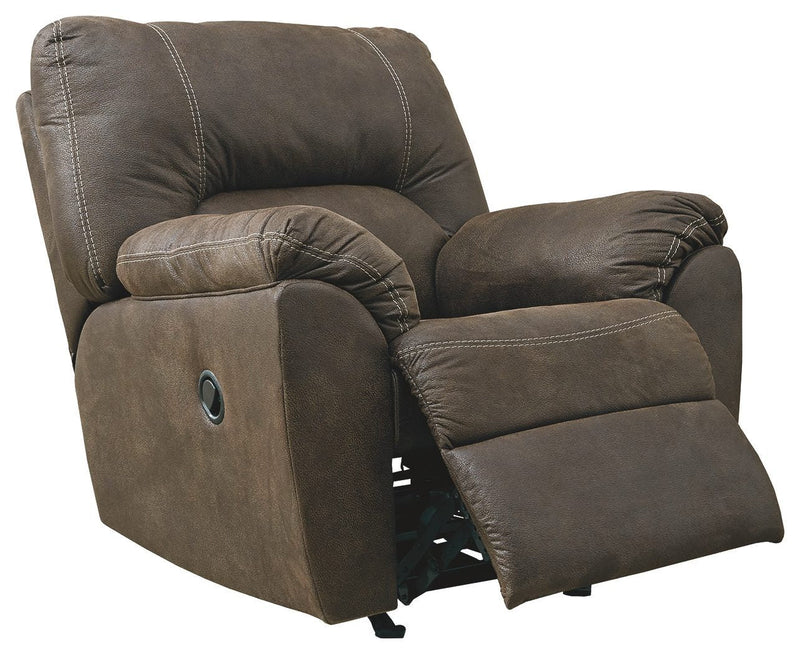 Ashley Tambo Rocker Recliner in Canyon-Washburn's Home Furnishings