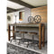 Torjin - Brown/Gray - Long Counter Table-Washburn's Home Furnishings