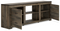 Ashley Trinell 72" TV Stand in brown-Washburn's Home Furnishings