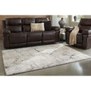 Ashley Wyscott Large Rug in Gray 7'10" x 10'3"-Washburn's Home Furnishings