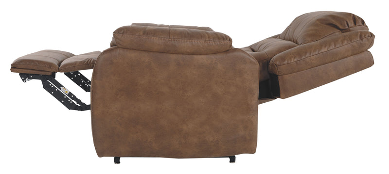 Ashley Yandel Power Lift Recliner in Saddle-Washburn's Home Furnishings