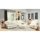 Zada - Ivory - Left Arm Facing Chaise Sectional 2 Pc-Washburn's Home Furnishings