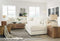 Ashley Zada Right Chaise 5 Piece Sectional in Ivory-Washburn's Home Furnishings