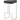 Bar Stools: Metal Fixed Height - Bar Stool - Black-Washburn's Home Furnishings