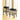 Bar Stools: Wood Fixed Height - Bar Stool - Black-Washburn's Home Furnishings