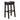 Bar Stools: Wood Fixed Height - Bar Stool - Black-Washburn's Home Furnishings