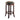 Bar Stools: Wood Fixed Height - Swivel Bar Stool - Black-Washburn's Home Furnishings