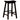 Bar Stools: Wood Fixed Height - Wooden Bar Stools Black — 180029 — view 2