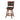 Bar Stools: Wood Swivel Counter Height Stool - Black-Washburn's Home Furnishings