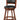 Bar Stools: Wood Swivel Counter Height Stool - Black-Washburn's Home Furnishings