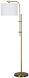 Baronvale - Brass Finish - Metal Floor Lamp (1/cn)-Washburn's Home Furnishings