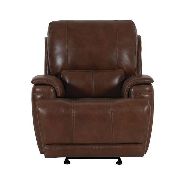 Bassett Burlington Glider Recliner w/Power in Umber-Washburn's Home Furnishings