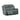 Bassett Conover Leather Power Reclining Loveseat in Blue Gray-Washburn's Home Furnishings