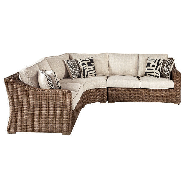 Beachcroft - Beige - 3 Pc. - Sectional Lounge-Washburn's Home Furnishings