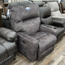 Best O'Neil Contemporary Power Space Saver Recliner with Power Headrest in Mink-Washburn's Home Furnishings
