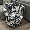 Best Palmona Swivel Barrel Chair w/ Espresso Legs in Domino-Washburn's Home Furnishings