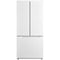 CROSLEY FRENCH DOOR BOTTOM MOUNT refrigerator 18.4 cu ft in white-Washburn's Home Furnishings