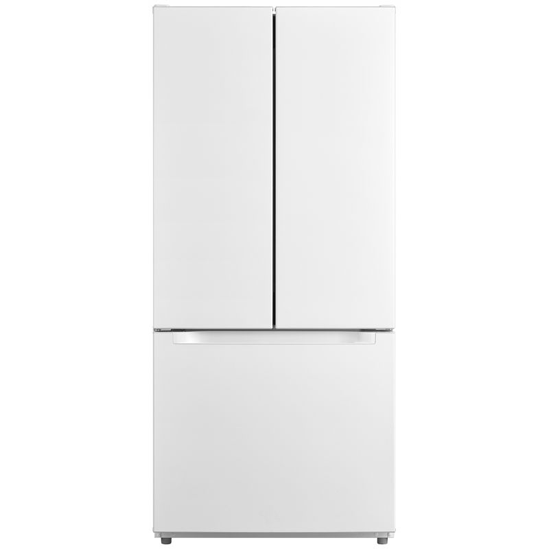 CROSLEY FRENCH DOOR BOTTOM MOUNT refrigerator 18.4 cu ft in white-Washburn's Home Furnishings