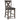 Caitbrook X Back Counter Height Bar Stool — D388-124 — view 3