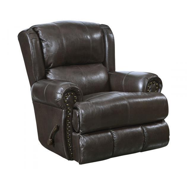 Catnapper Duncan Deluxe Glider Recliner in Chocolate-Washburn's Home Furnishings