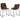 Centiar Dining Chair with Bucket Seat — D372-01 — view 3