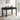 Coaster Arini 2-Drawer Vanity Desk Makeup Table Black — 224337 — view 2