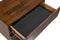 Coaster Genevieve 2-Drawer Rectangular Nightstand Dark Brown-Washburn's Home Furnishings