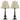 Coaster Ochanko 27-inch Empire Shade Table Lamp Bronze & Beige-(SET of 2)-Washburn's Home Furnishings