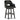 Tallenger Bar Height Bar Stool with Open Contoured Back — D380-930 — view 3