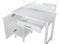 Coaster Vanity Set(Desk, Stool, Mirror) W/Led Lights in White Bundle-Washburn's Home Furnishings