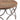 Crestview Bengal Manor Mango Wood and Steel Round Cocktail Table-Washburn's Home Furnishings
