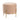 Crestview Zanella Round Cream Upholstered Sherpa Foot Stool Ottoman-Washburn's Home Furnishings