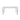 Dining Table - White - Metal And Glass-Washburn's Home Furnishings