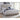 Dolante Queen Upholstered Bed with Square Button Tufting — B130-581 — view 1