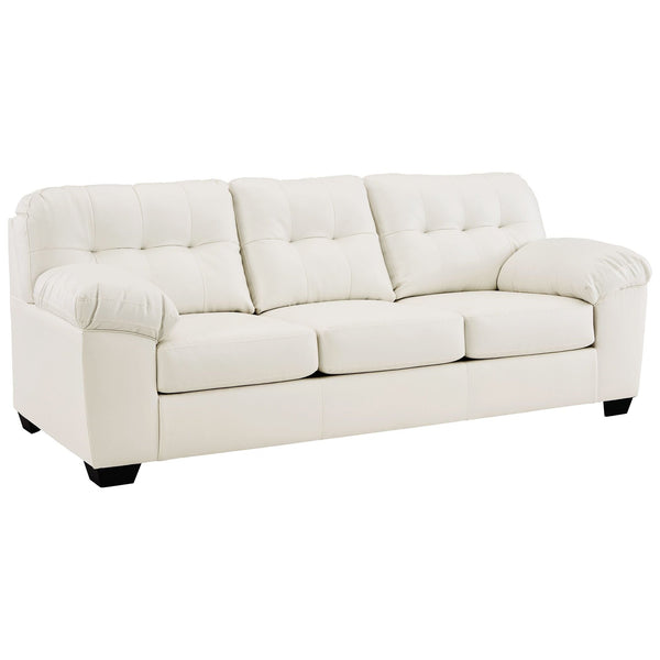 Donlen - White - Queen Sofa Sleeper-Washburn's Home Furnishings