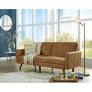 Drescher - Caramel - Flip Flop Sofa-Washburn's Home Furnishings